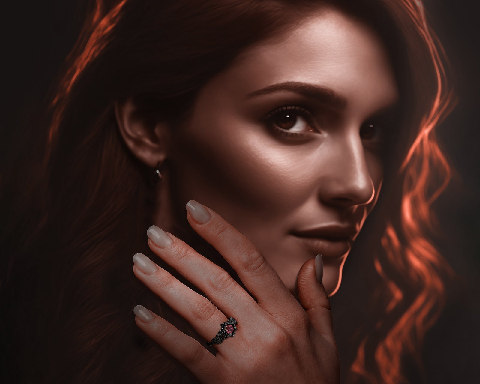 Unique Flower Engagement Rings