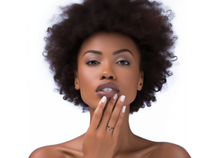 Lab Grown Diamond Engagement Ring Set