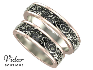 His and Hers Matching Wedding Bands