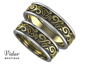 Matching Wedding Bands His And Hers