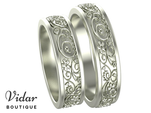 Matching Wedding Bands His And Hers