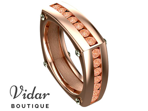 morganite wedding ring