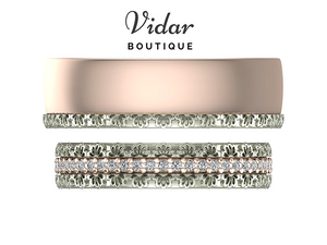 Unique Matching Wedding Bands