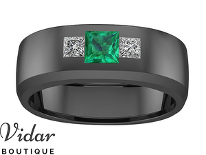 mens unique wedding bands