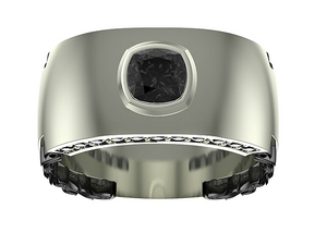 Black Diamond Wedding Rings