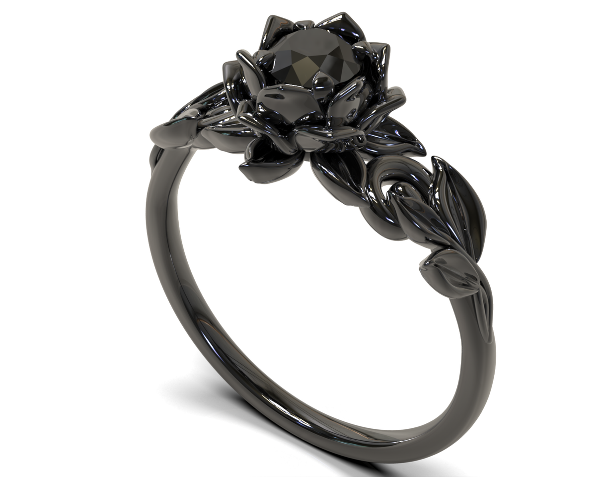 Gothic Engagement Rings Vidar Boutique