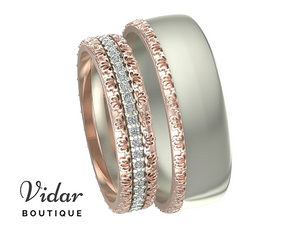 Unique Matching Wedding Bands