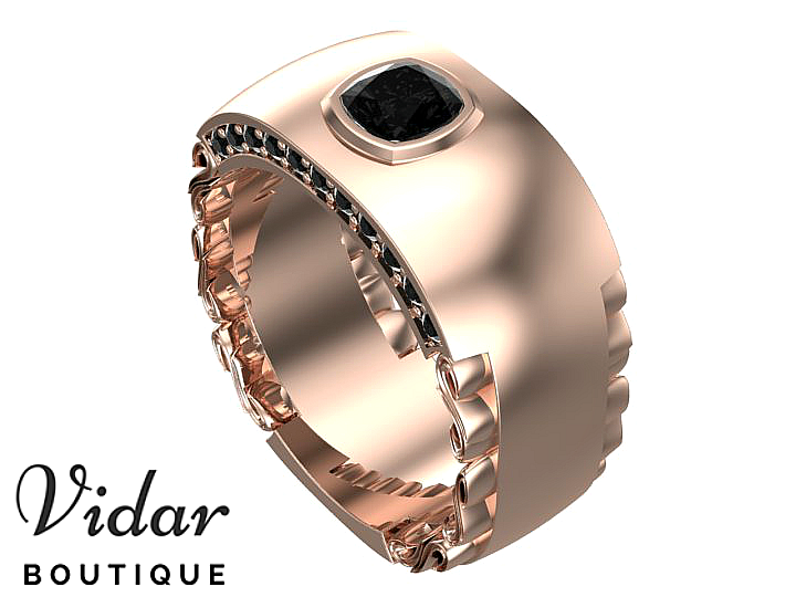 Unique Mens Wedding Bands