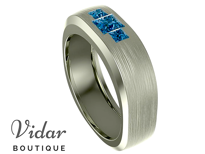 Buy Blue Diamond Rings for Women in Australia | Angara