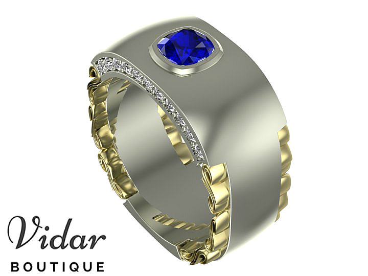 Unique Mens Wedding Bands