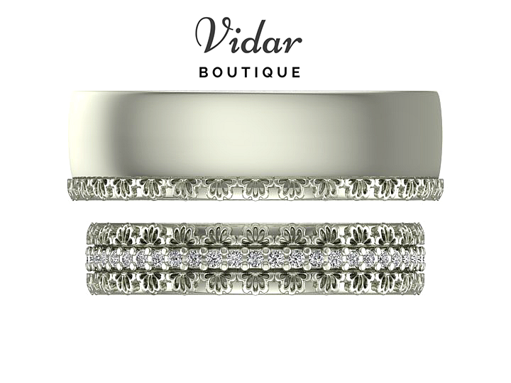 His And Hers Matching Wedding Rings