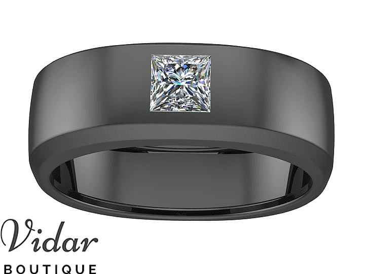 unique diamond wedding bands