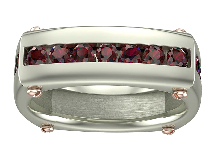 ruby wedding band