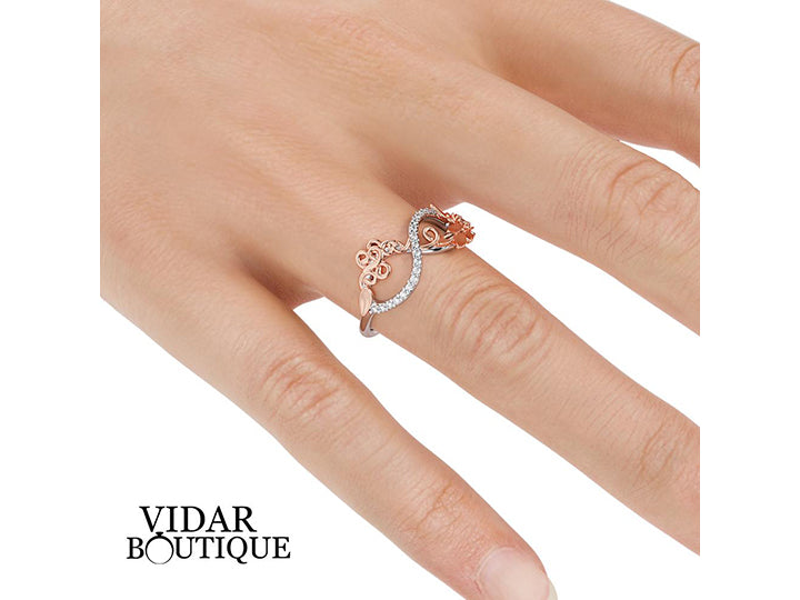 Unique Infinity Engagement & Diamond Rings