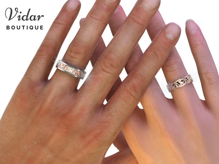 Allan Ring - Vidar Jewelry - Unique Custom Engagement And Wedding