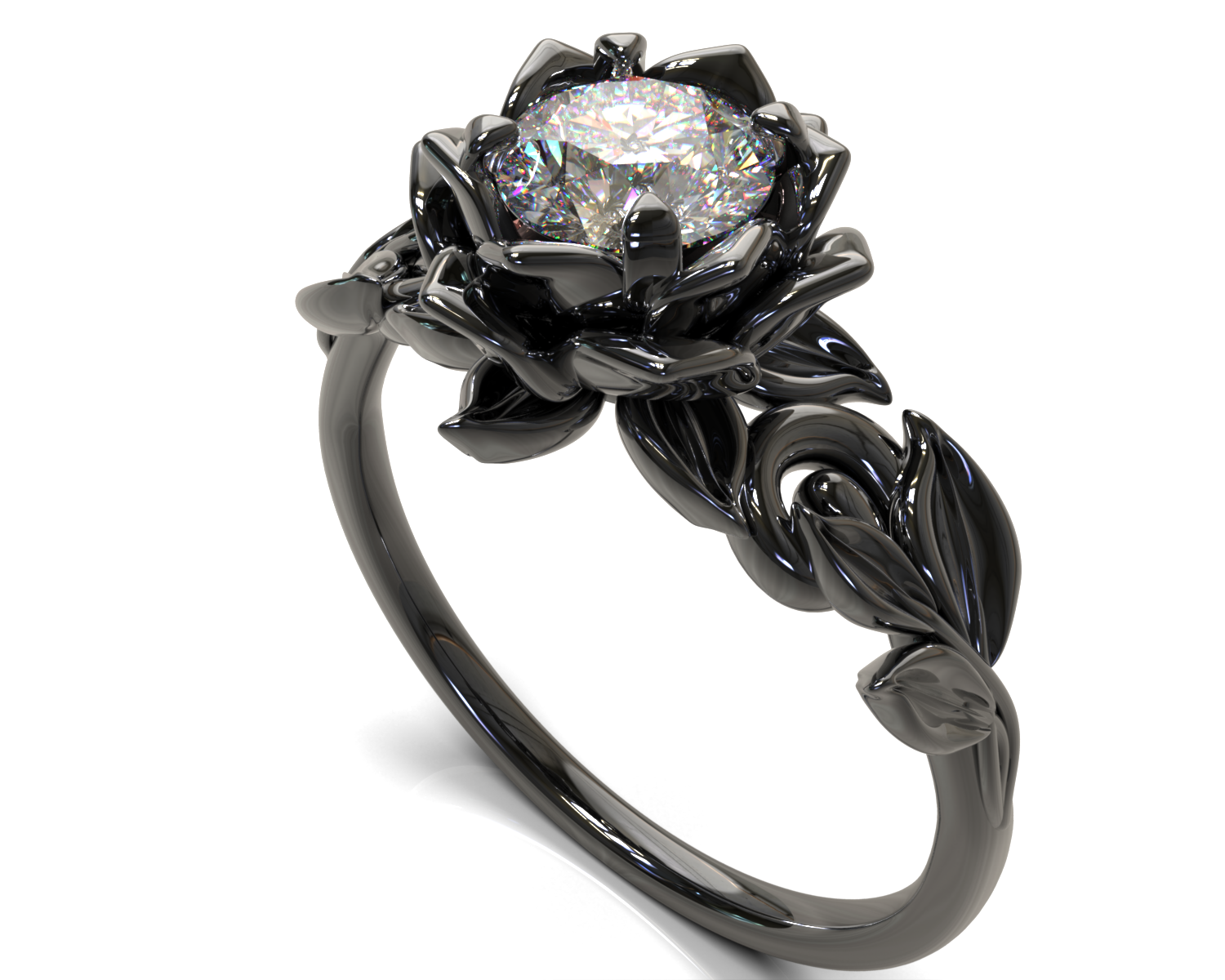 Gothic Engagement Rings Vidar Boutique