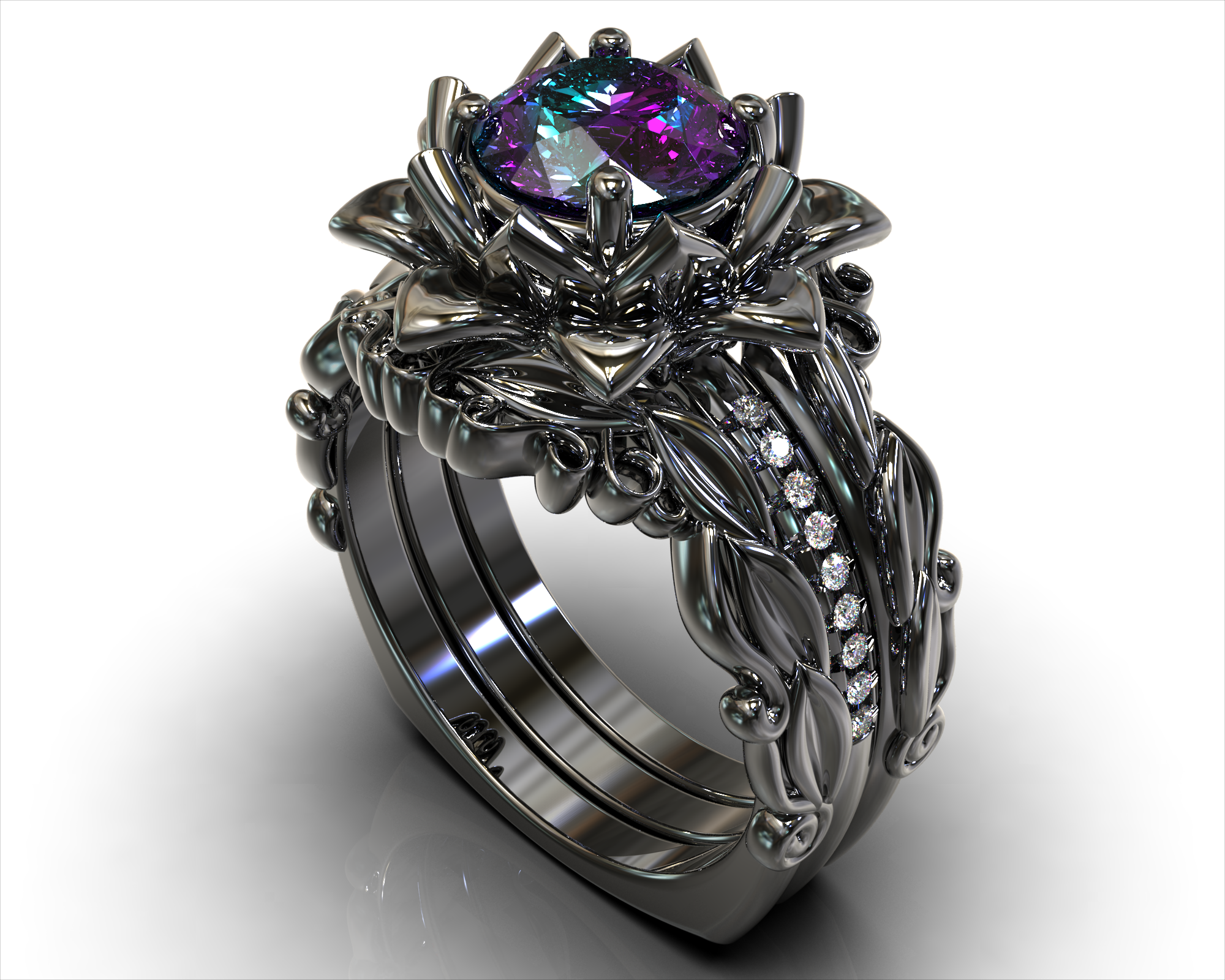 Black alexandrite best sale